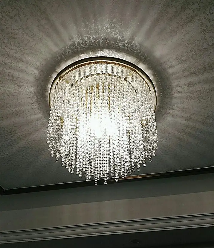 Кухонный Декор Хрустальное освещение Светодиодный светильник для комнаты