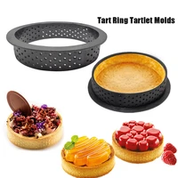 mould french dessert cake mould cake cake decoration perforated round mould ring kitchen baking tool