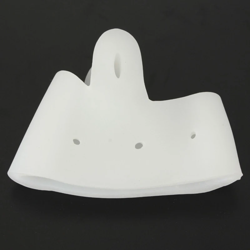 Силиконовый гелевый сепаратор для пальцев ног 2 шт./пара защита большого пальца