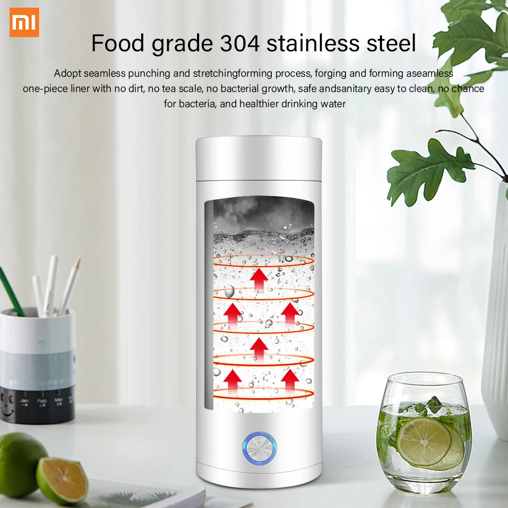 Портативный электрический чайник XIAOMI Mijia MIUI Термокружка дорожный кофейный