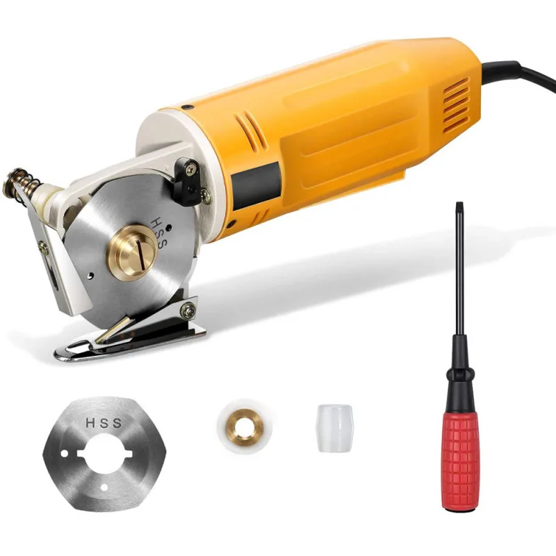 

Electric Round Knife Cutting Machine Hand-held Electric Scissors Cloth Cutting Machine Leather Cloth Cutting Machine Hand Tools