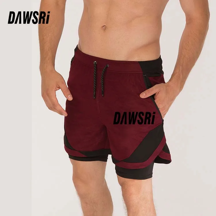 Summer New Men's Sports Casual Quick Dry Shorts Fitness Training Running Fitness Workout Shorts Body Building Shorts