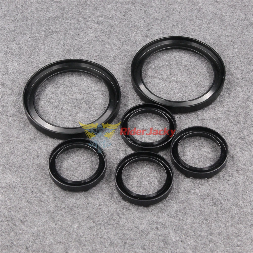 4 дюйма Спидометр 2 манометр набор Ободка для мотоцикла приборная панель Harley touring