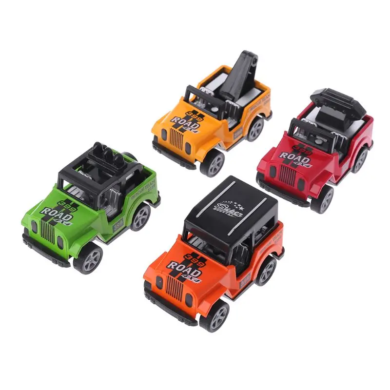 Мини-модель внедорожника модель автомобиля тянущаяся назад игрушка детская