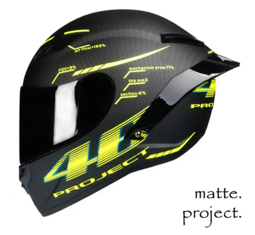 Новый безопасный гоночный шлем Casco Moto Casque внедорожный Dot одобренный Cascos Para спуск