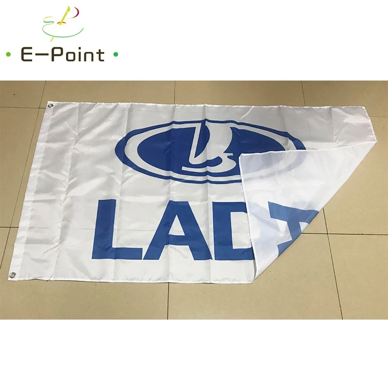 Россия LADA автомобилей флаг 2* 3ft(60*90 см) 3* 5ft(90*150 см) Размеры рождественские украшения для дома и сада