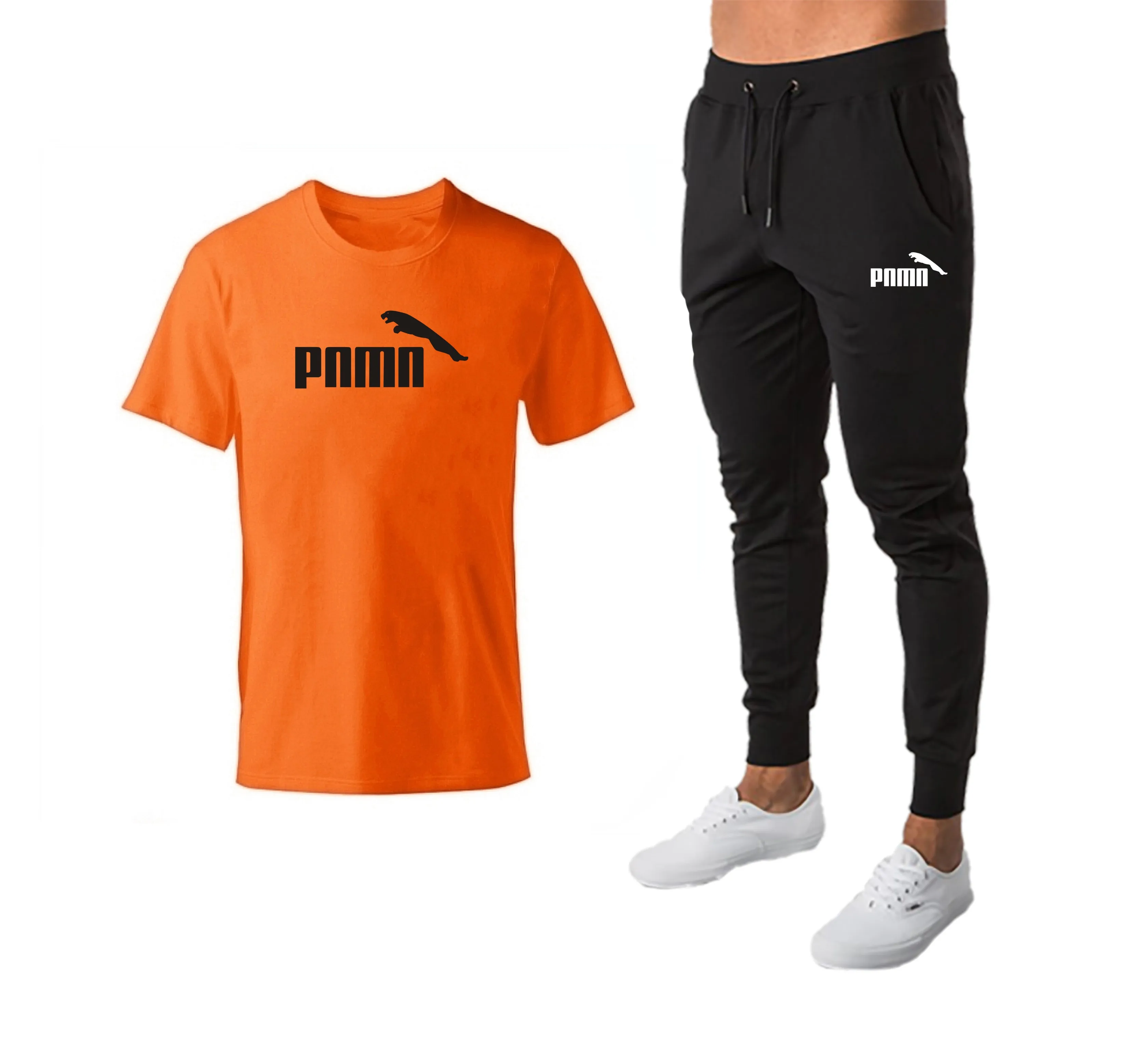 Мужская одежда на каждый день футболка с коротким рукавом|Наборы для бега| |