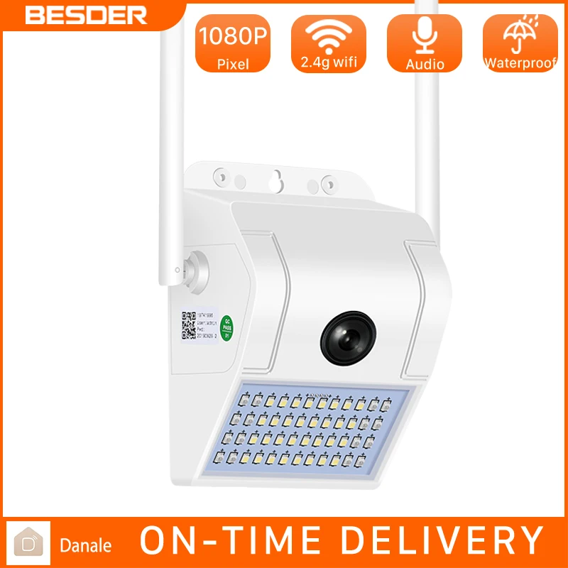 BESDER 1080P HD человеческого тела умная Индукционная Уличный настенный ip камера в