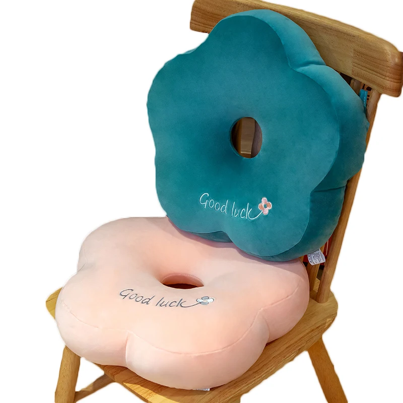 

1PC New 40cm Plush Flower Plant Pillow Lifelike Sunflower Seat Cushion Soft PP Cotton Filled Yellow Pink Chair Flower Pillow
