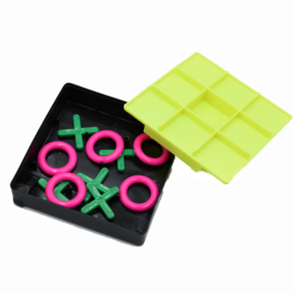 

Funny OX Chess Puzzle Board Games for Children Parent-Child Kids Entertainment Intelligent Educational Toys Board Game