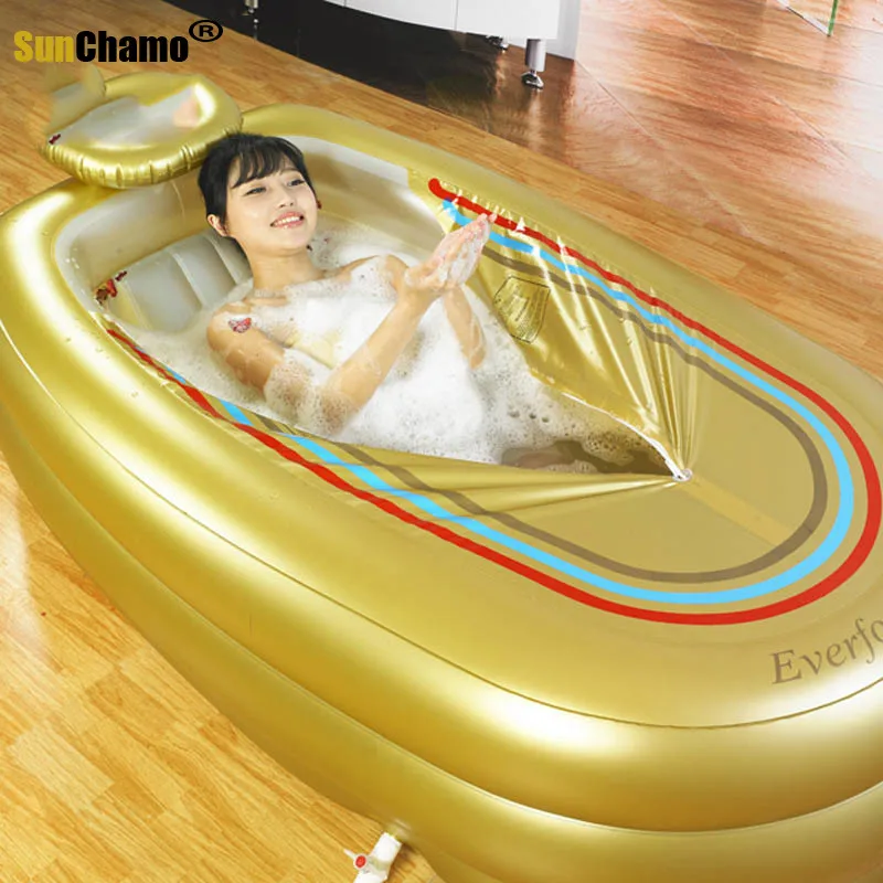 2021 Мода Большой надувная ванна для взрослых утепленные Складная Ванна