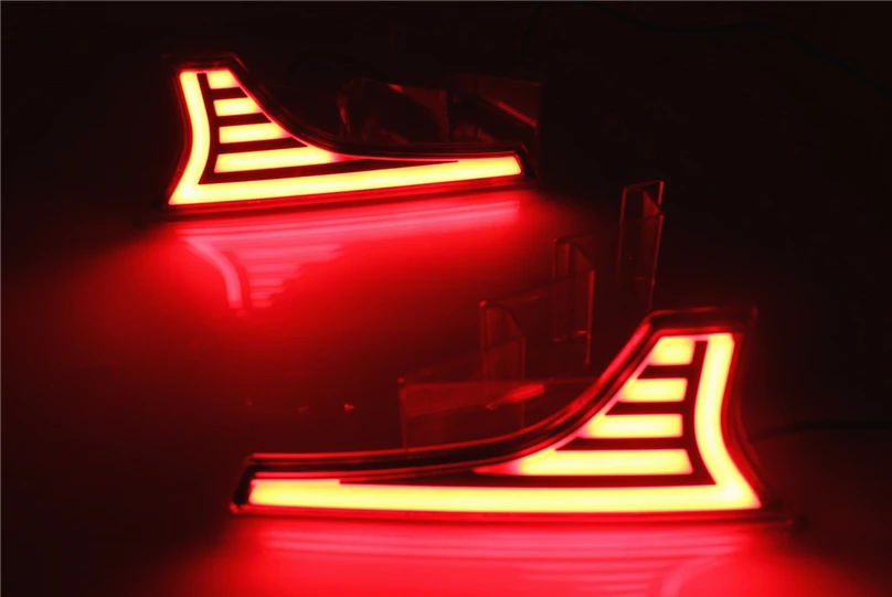 1 комплект Автомобильный светодиодный задний бампер отражатель светильник для