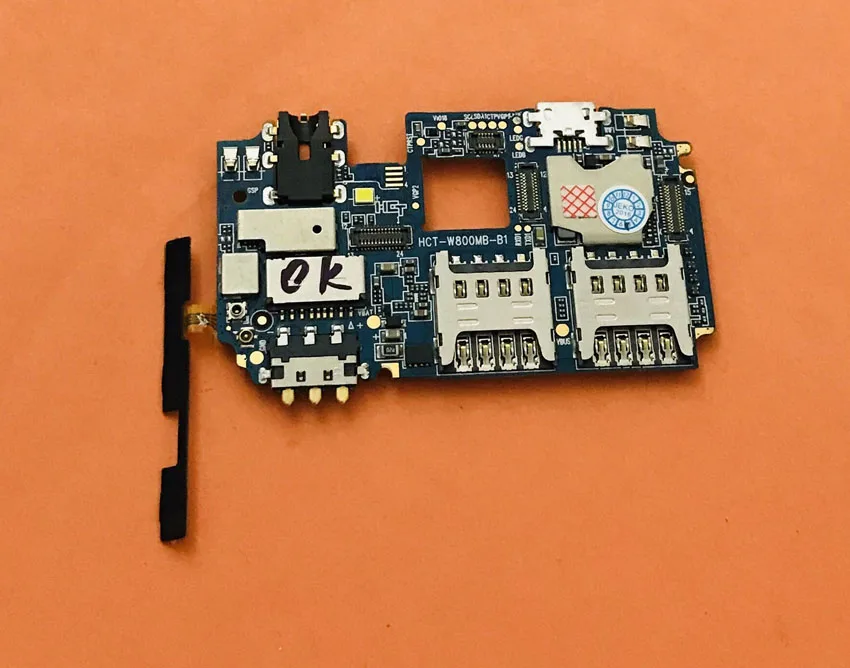 Б/у оригинальная материнская плата 1 ГБ ОЗУ + 8 Гб ПЗУ для Blackview A5 MTK6580 четыре ядра