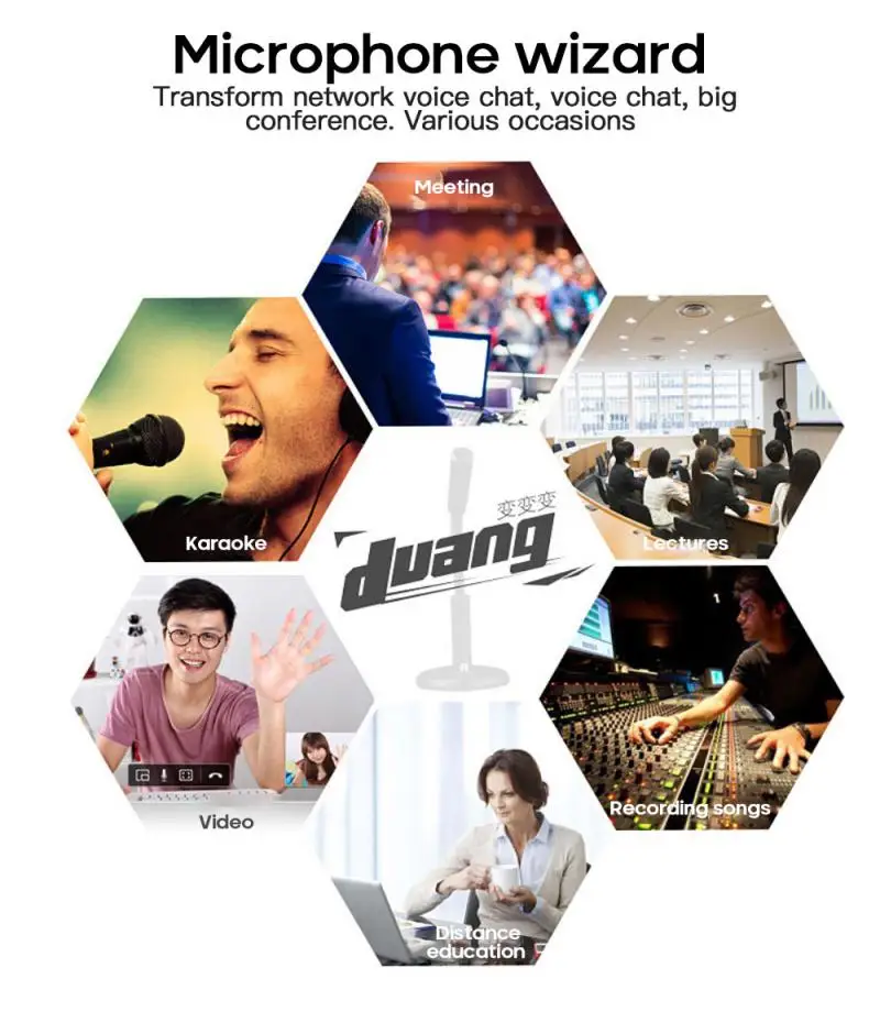 Мини USB микрофон для диктовки настольного компьютера Plug & Play ноутбука ПК игр