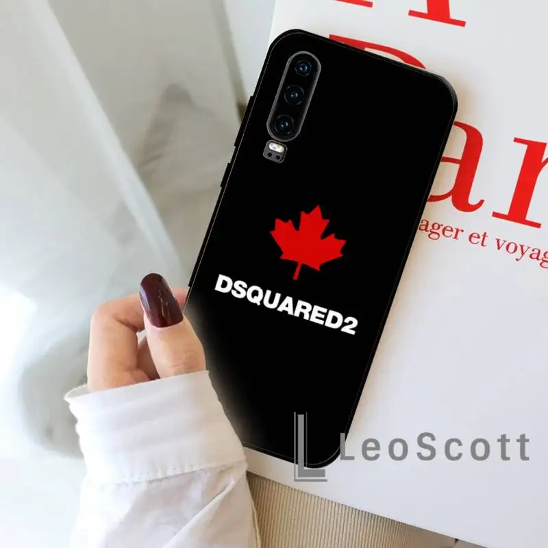 

Italian luxury brand DSQUARED2 Phone Case For Huawei P20 P30 P40 lite Pro P Smart y7 2019 mate 20 nova 3 mate 20