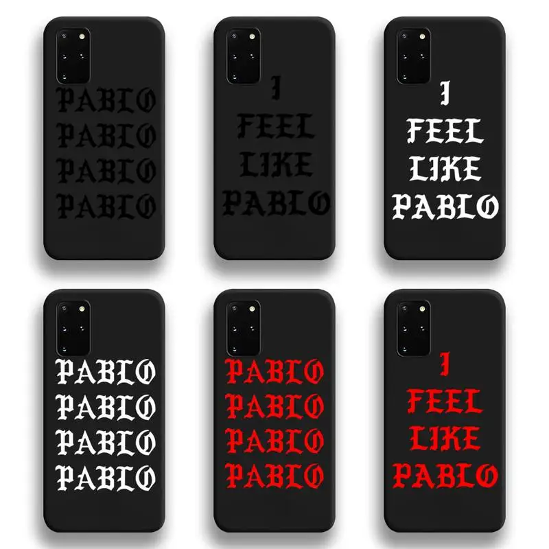 

Kanye Omari West fashion Pablo Phone Cases For Samsung Galaxy S21 Plus Ultra S20 FE M11 S8 S9 plus S10 5G lite 2020