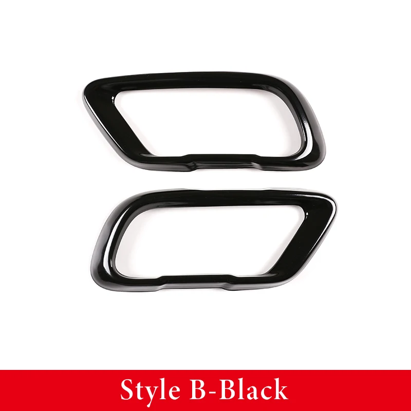 Нержавеющая сталь для BMW X5 G05 X6 G06 X7 G07 2019-2025Автомобильный глушитель, выходная крышка выхлопной трубы, аксессуар (для спортивной версии M)