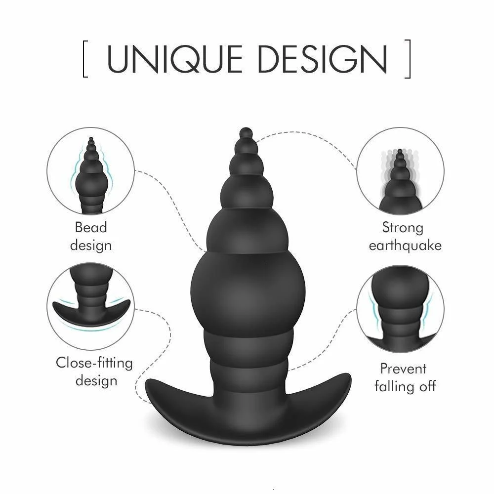 Мужской беспроводной вибратор с пультом ДУ простаты силиконовый массажер