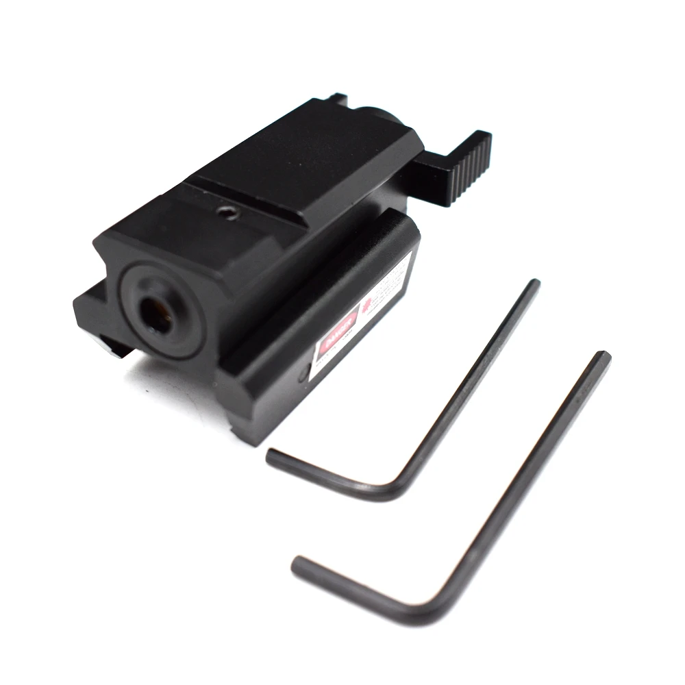 

Тактический военный красный точечный лазерный прицел 20 мм давление Пикатинни рельсовое крепление уличная Охота страйкбол винтовка пистол...