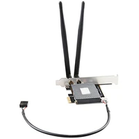 mini pcie desktop wifi adapter pci e x1 wireless wifi network adapter converter card support bluetooth for pc
