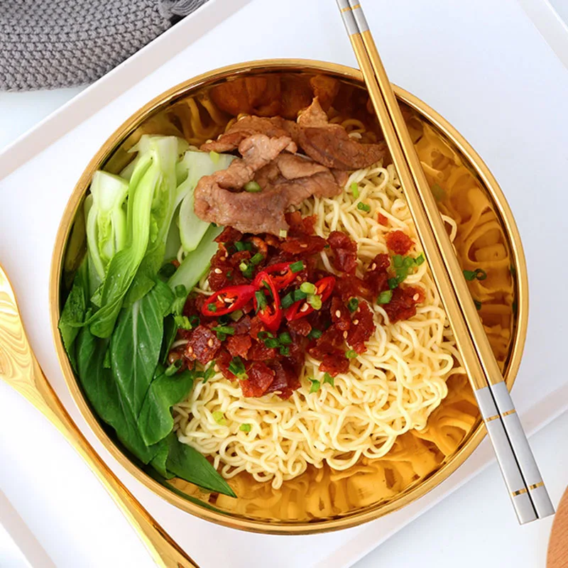 Круглые продукты из лапши двухслойная антиобжигающая посуда для горячего соуса