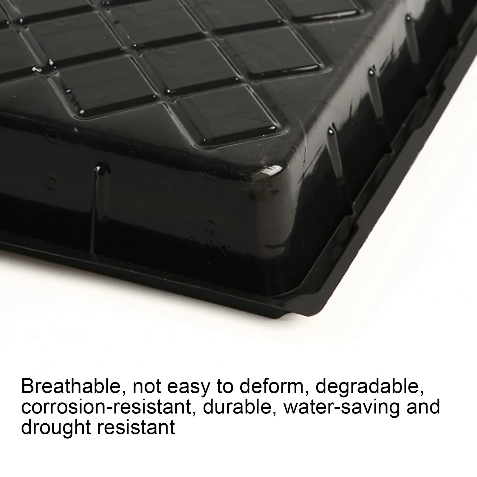 

1/2/5 pcs Reusable Seed Germination Tray No Leaking Water Seeds Starting Sprouter Tray Seedling Growth Tray Shoes Flowerpot Tray