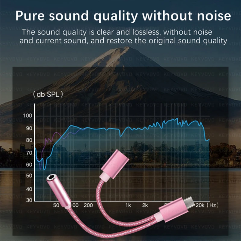 2 в 1 USB Разветвитель для наушников 3 5 мм|Кабели VGA| |