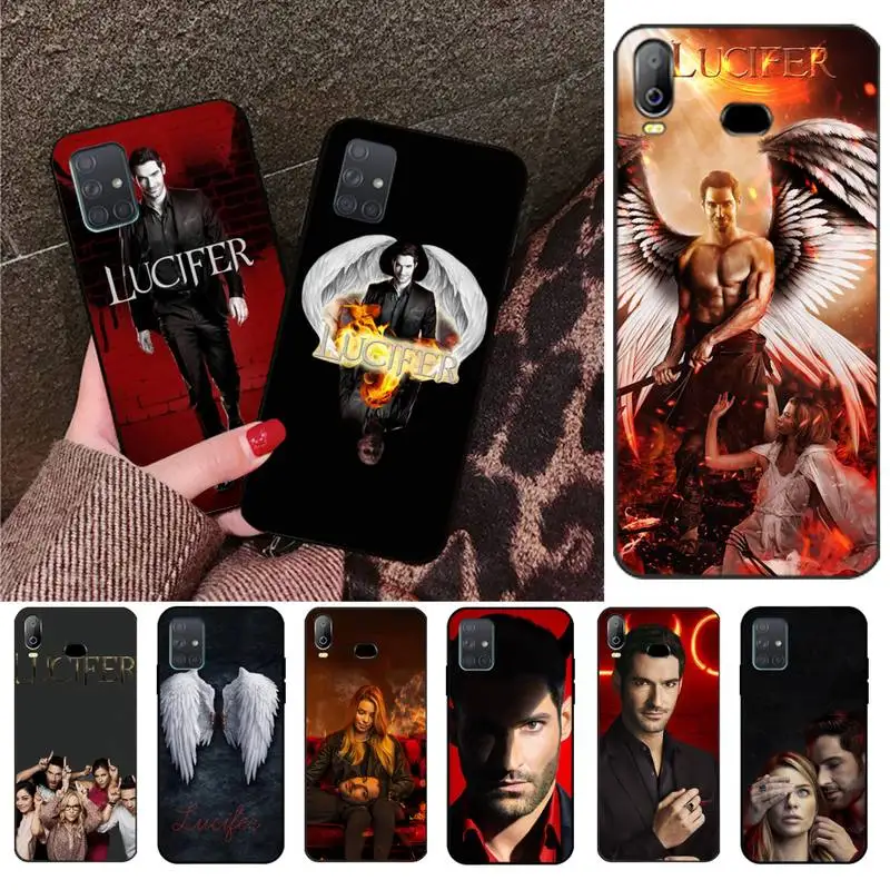 

American TV Degenerate angel Lucifer Phone Case For Samsung Galaxy A01 A11 A31 A81 A10 A20 A30 A40 A50 A70 A80 A71 A91 A51