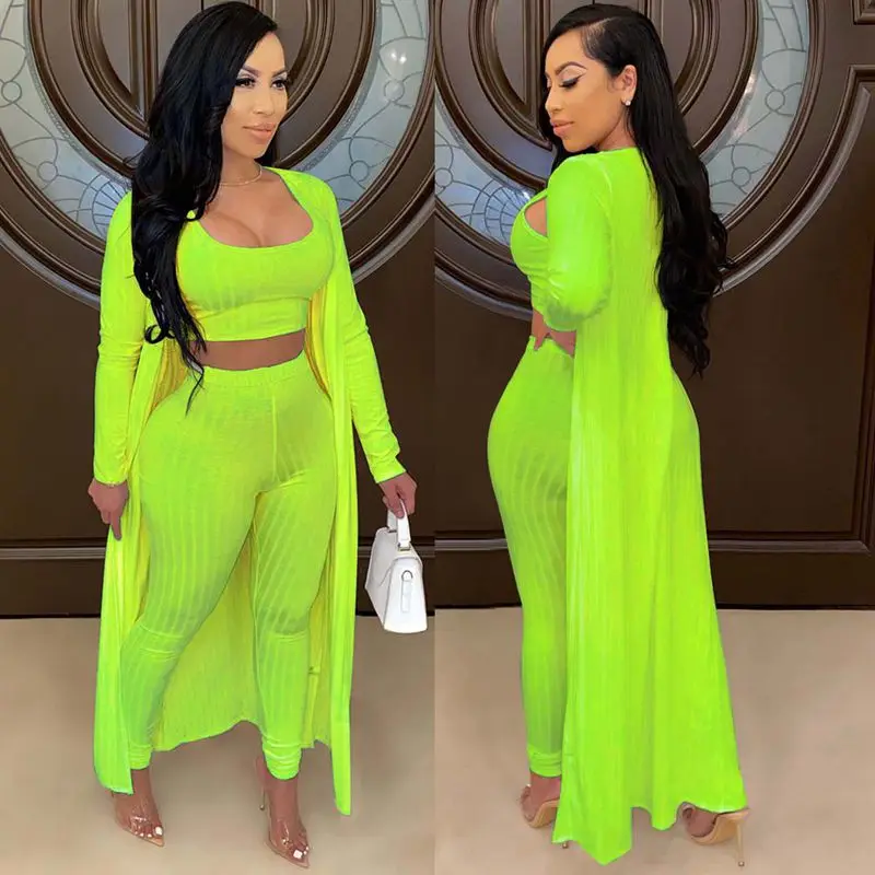 

3 Piece Set Women Three Pieces Sets Summer Clothes Home Suit Summer Clothing Women Three Piece Set 2021