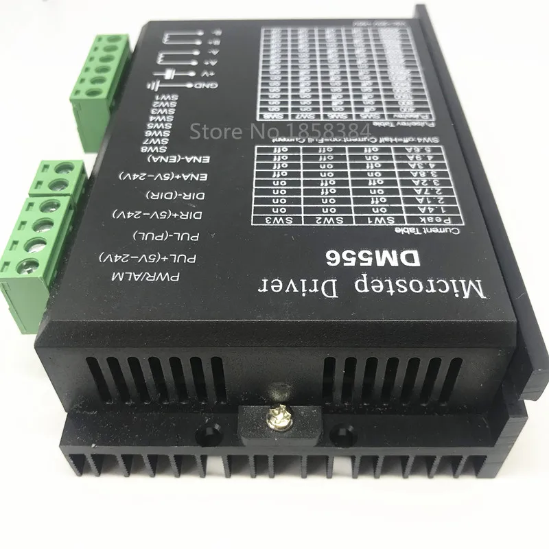 Цифровой Драйвер шагового двигателя DM556 2-фазный 5.6A для 57 86 NEMA23 NEMA34 контроллер |