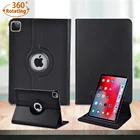Чехол для планшета Apple IPad Air 4 10,9 2020 Pro 11 2018 1-го поколенияPro 11 2020 2-го поколения из искусственной кожи с вращением на 360 градусов автоматический Пробуждение