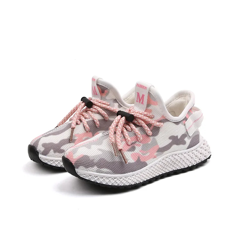 

Camouflage Children Shoes Girls Sneakers 2020 Boys Sneakers Mesh Running Trainer Tennis Shoe Kids Casual Shoe Girl Child