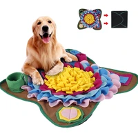 dog snuffle mat nose smell training sniffing pad dog puzzle toy slow feeding bowl food dispenser carpet washable pet supplies