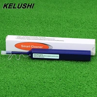 kelushi fiber optic cleaner pen upgrade lc 1 25mm sc 2 5mm connector optical fibre cleaner one click cleaning pen tools
