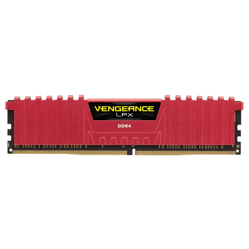CORSAIR Vengeance LPX 8GB DDR4 PC4 3000Mhz модуль PC Настольный RAM память DIMM Одиночная Ram s-красный |