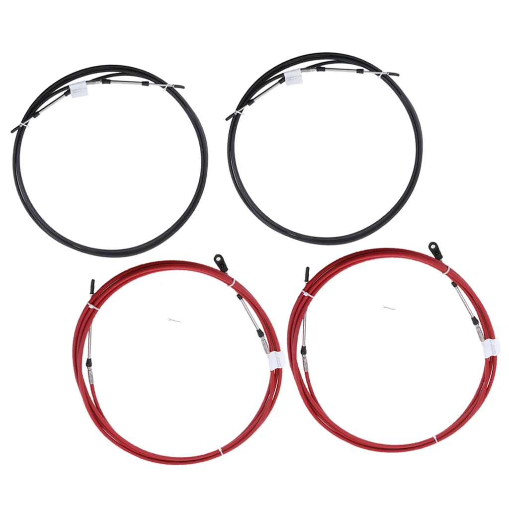 Трос дроссельной заслонки для лодки универсальный судовой рычаг переключения