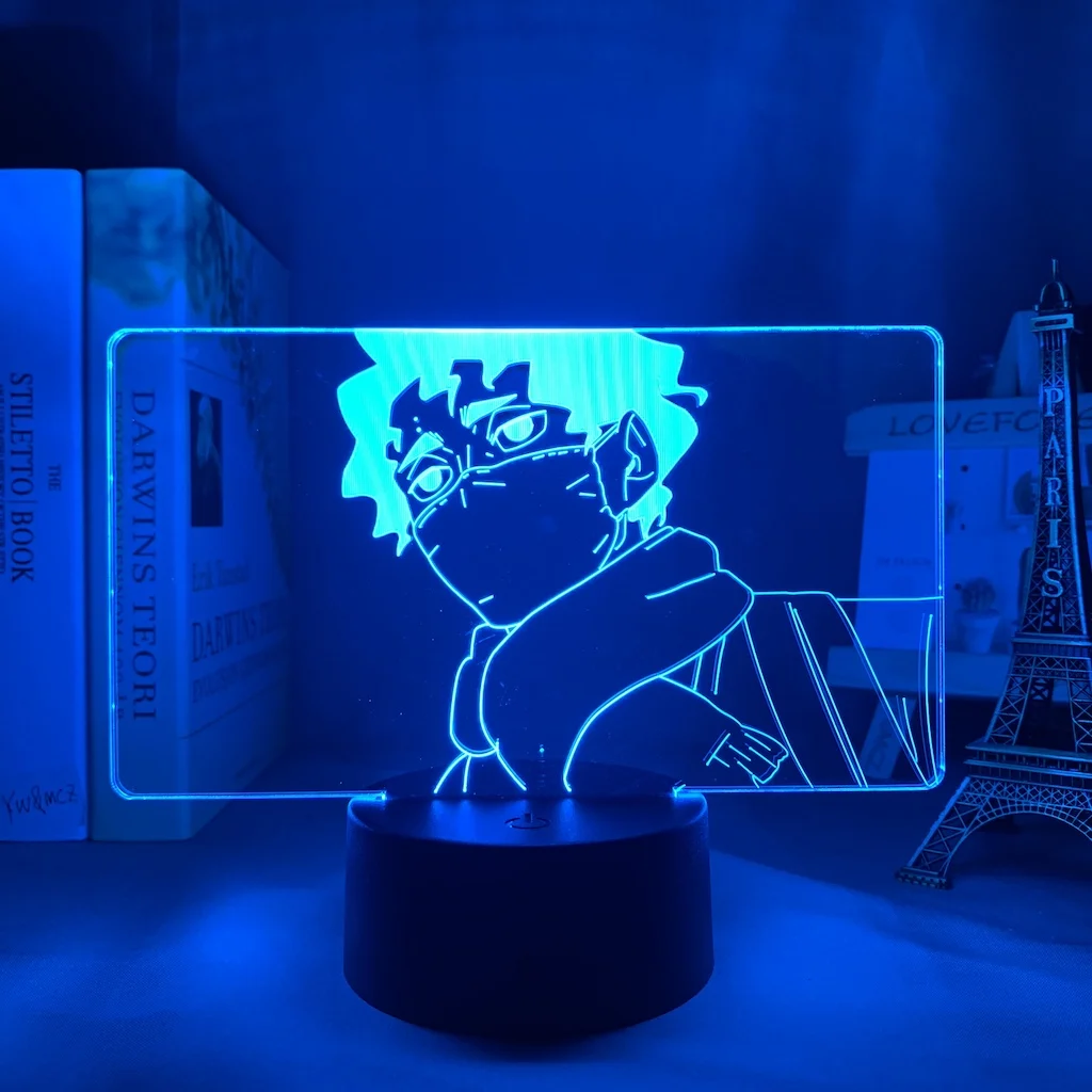 

Haikyuu Kiyoomi Sakusa Led Night Light Lamp Kiyoomi Sakusa for Bedroom Decor Kids Gift Haikyuu 3d Light