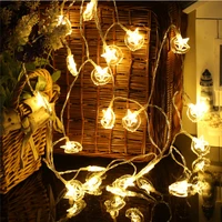 3m 6m10m garland new year moon star led strip usb operated fairy string lights for festival holiday party wedding decoration