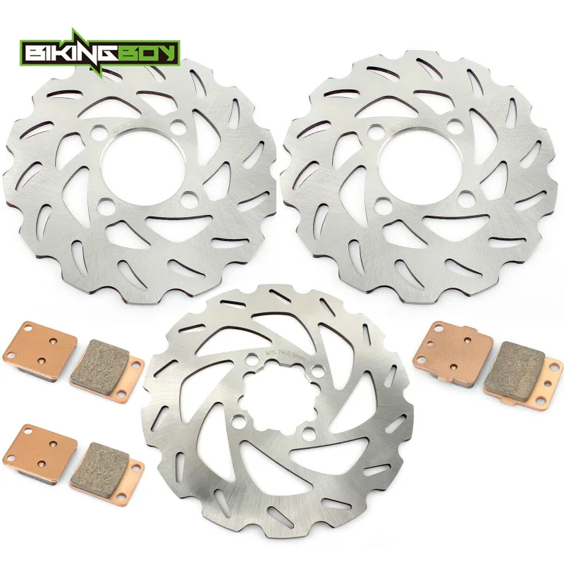 BIKINGBOY для Yamaha YFM 660 R Raptor 2001 2002 2003 2004 2005 спереди и сзади тормозные диски роторов
