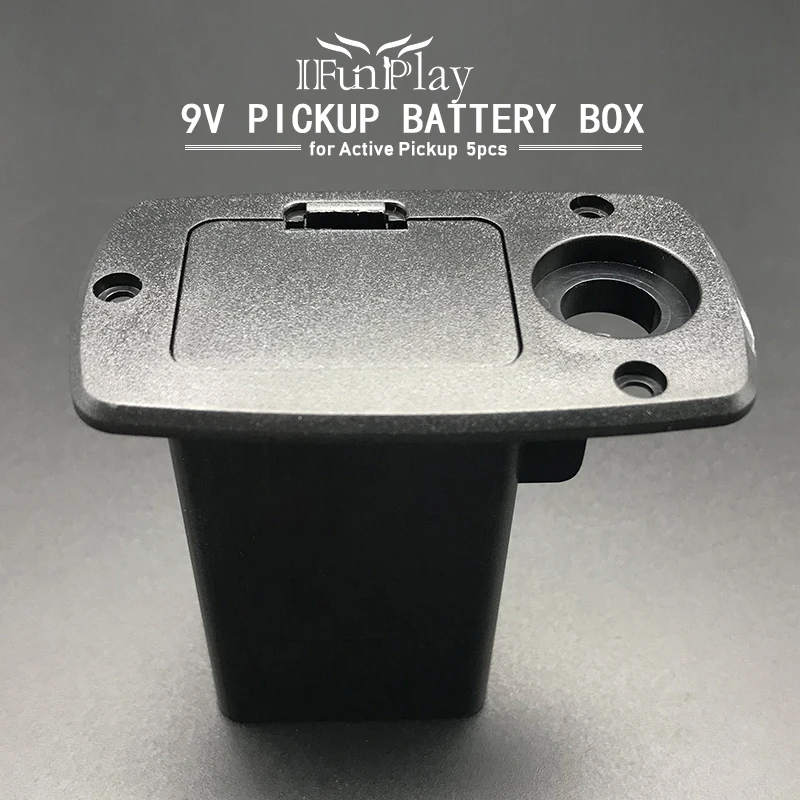 5 шт. 9 в чехол для аккумулятора сменная Крышка активного звукоснимателя басов