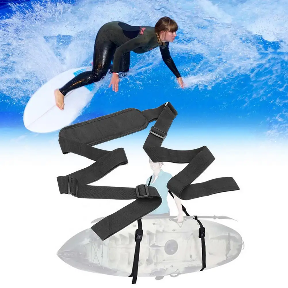 

Storage Sling Carry Belt Surfing Adjustable Soft Anti Slip Padded Paddle Board Carrier Sport Surfboard Shoulder Strap Nylon