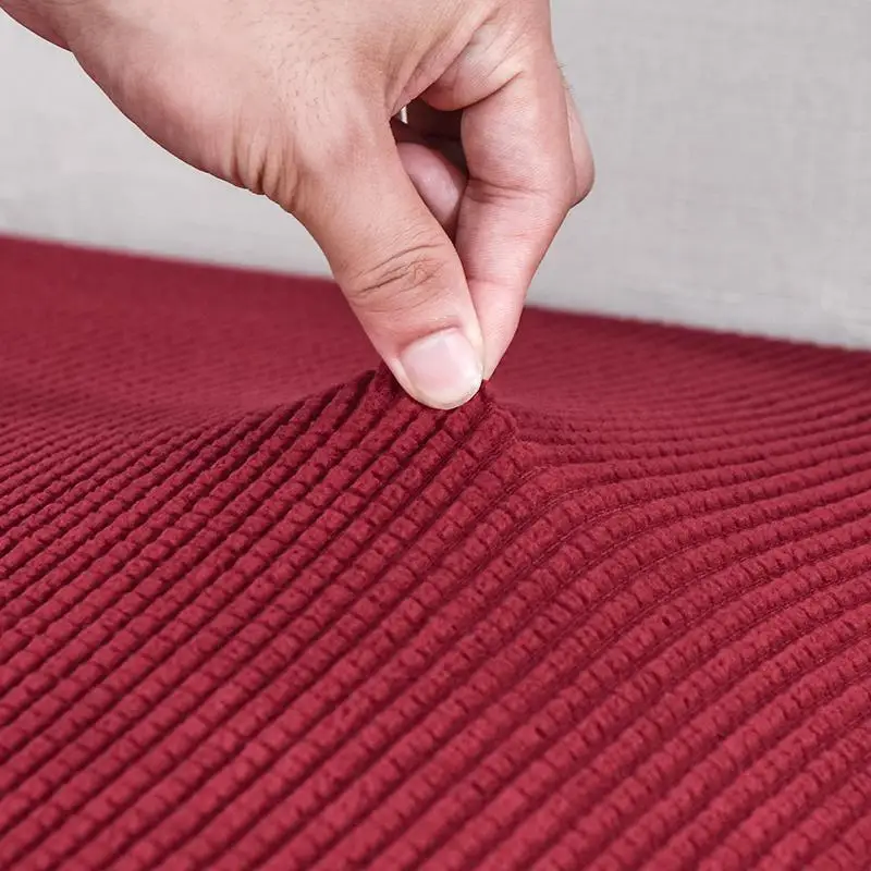 

Sofa Cushion Cover Elastic Home Decoration Solid Color Protector Sofa Cover Personality Matching Washable Couch Cover Slipcover