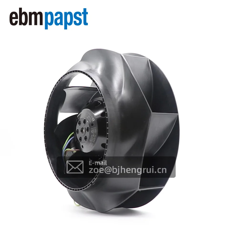 

Германия, Ebmpapst R2E225-RA92-48, низкий уровень шума, 210 В переменного тока, 225 Вт, мм, шарикоподшипник, тихий центробежный охлаждающий вентилятор для ...