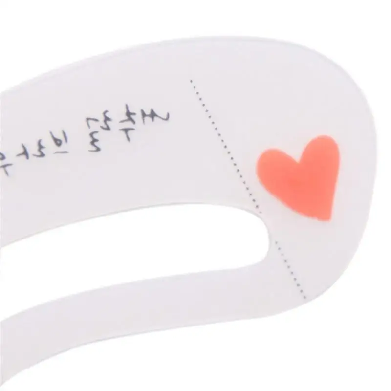 3pcs/set Reusable Eyebrow Stencil Set Eye Brow Card Easy Makeup DIY Drawing Guide Styling Shaping Grooming Template | Красота и