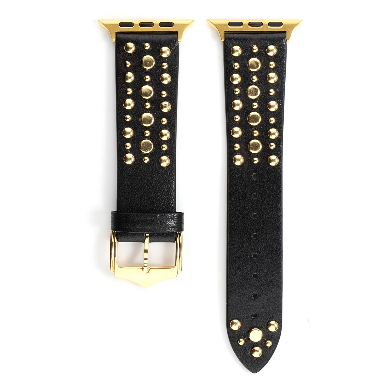 

Leather Strap for Apple IWatch Nail Watch Band