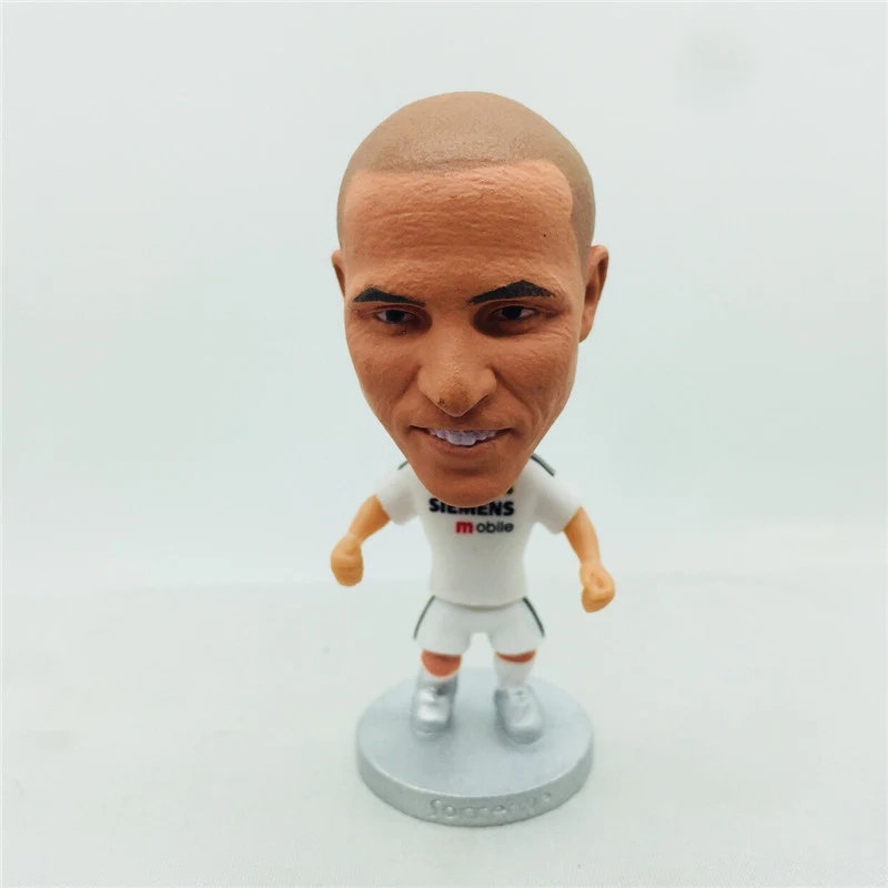 Кукла для игры в футбол 2 55 6 5 см фигурка Карлоса белая 2005|soccer doll|doll dolldoll soccer |