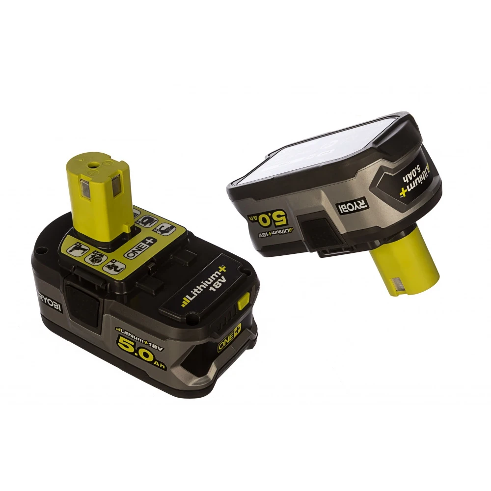 Набор ryobi one+ rc18120-250 5133003364 аккумулятор (18 в 5.0 а*ч li-ion) 2 шт. и зарядное устройство