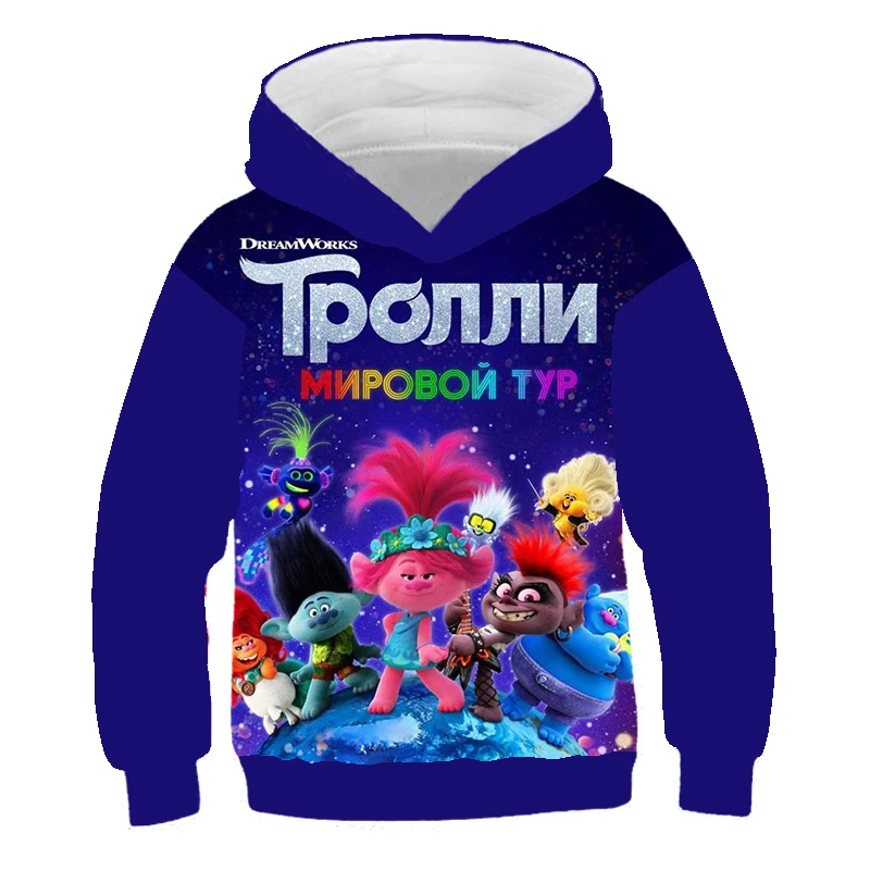 XINYOU 2021 3D одежда для малышей с троллингом из аниме длинными рукавами детей хип хоп
