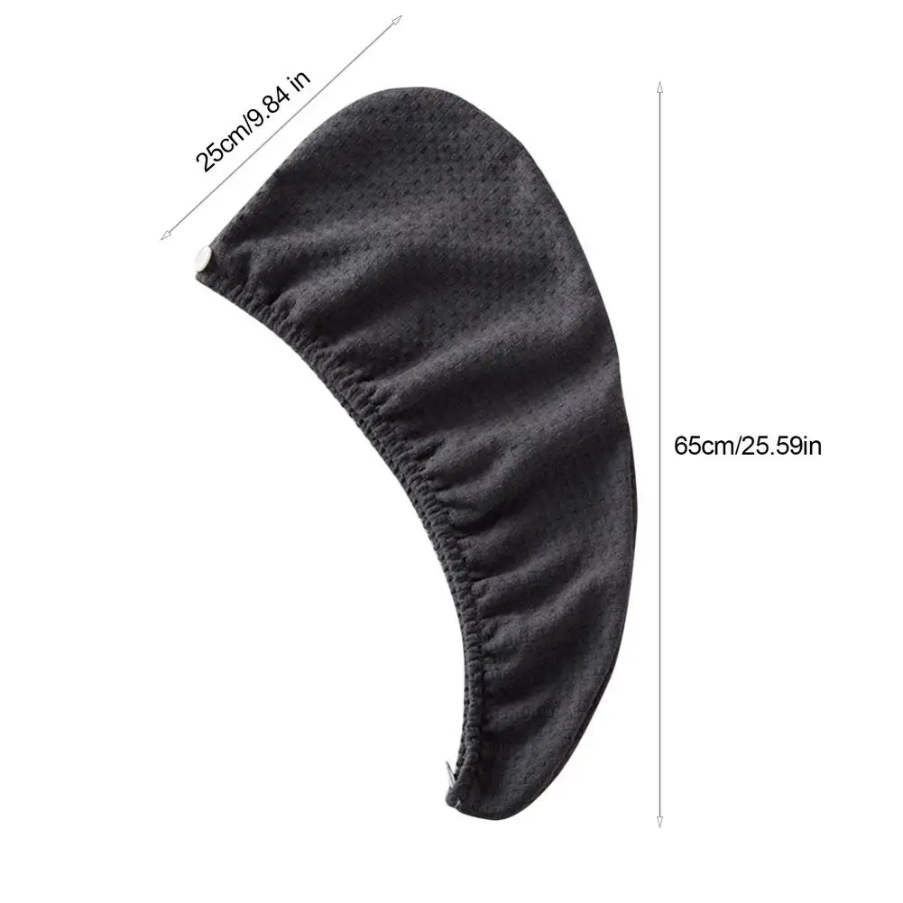 

Rapid Drying Hair Towel Microfiber Soft Skin Friendly Quickly Hair Drying Cap Bath Tool Shower Towel Women Lady Man