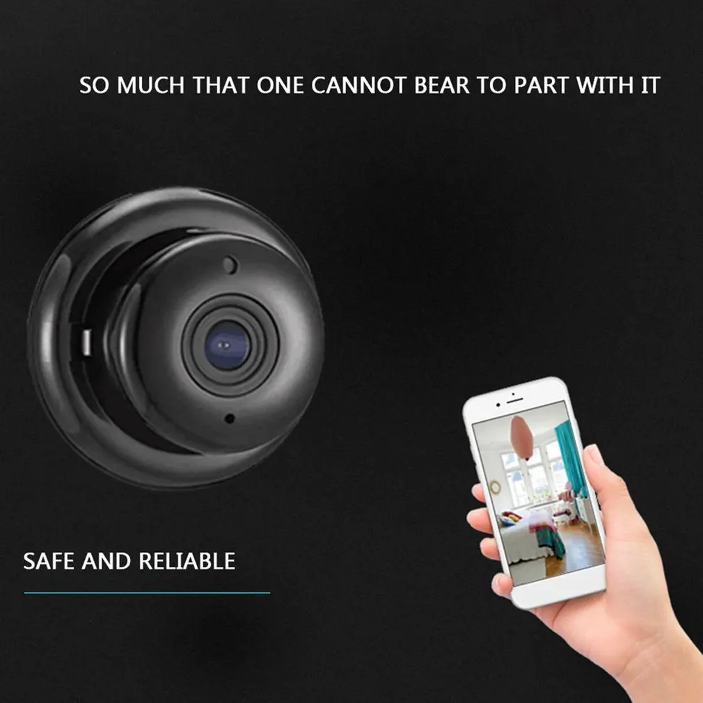 V380 Беспроводная мини wifi ip-камера HD 1080P умная домашняя камера безопасности ночного видения Сеть Hd умная беспроводная камера